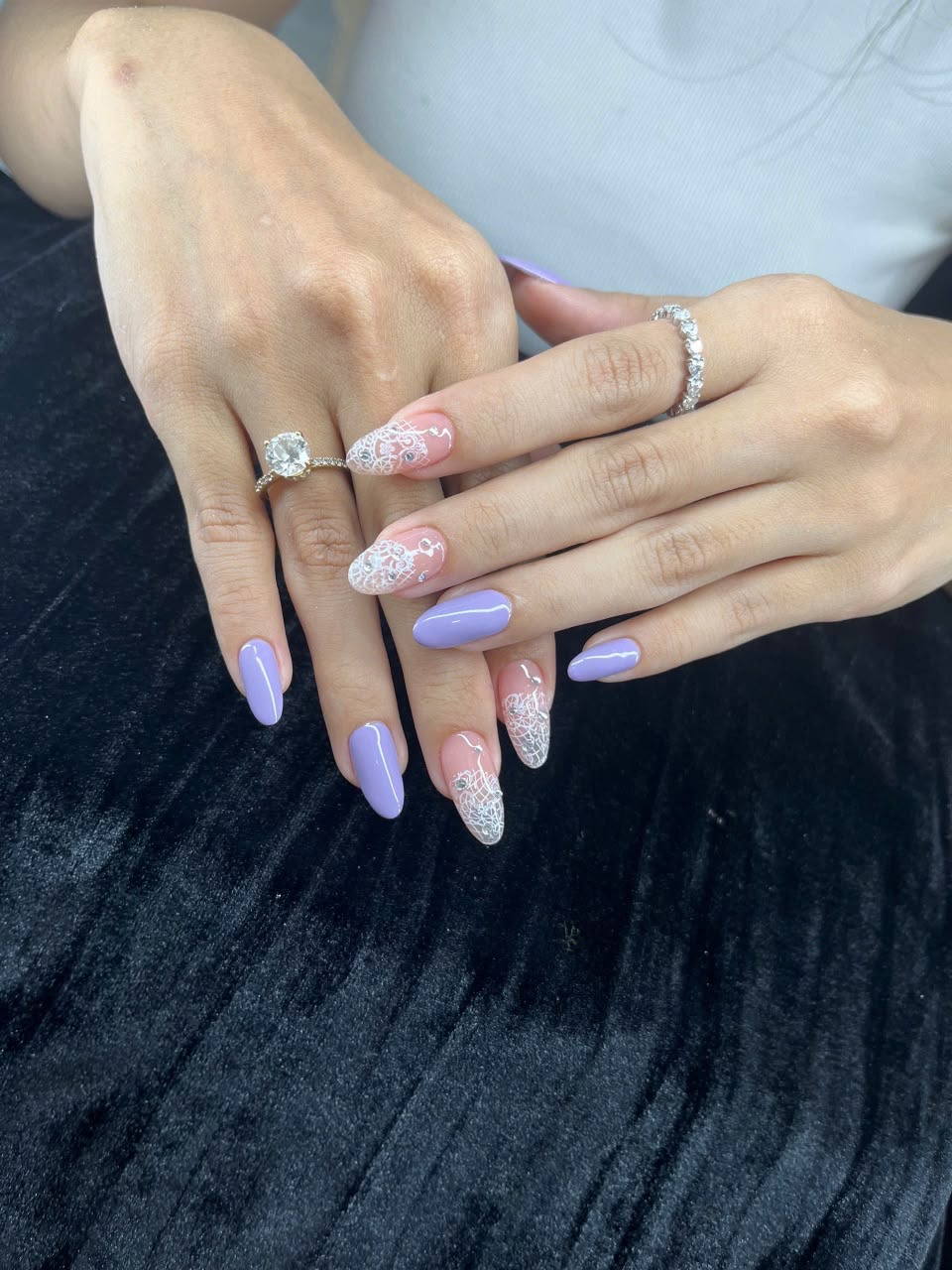 Một mẫu nail khác được thực hiện tại Ôlala